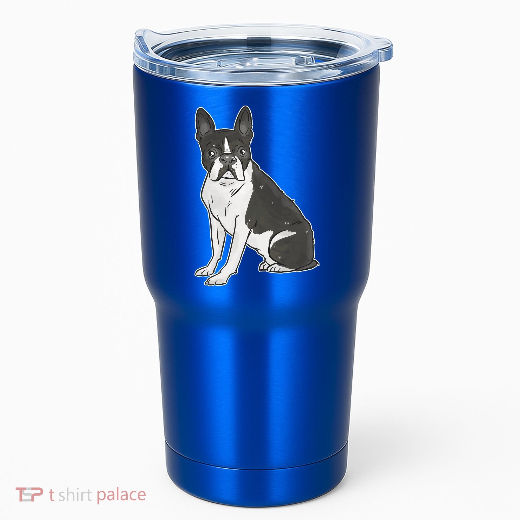 Boston Terrier Dog Tumbler