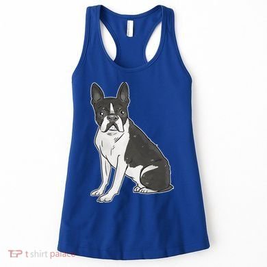 Boston Terrier Dog Women's Tank Top