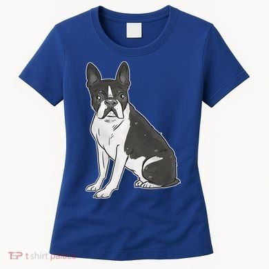Boston Terrier Dog Women's T-Shirt