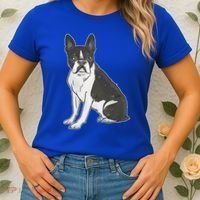 Boston Terrier Dog Women's T-Shirt thumb 2