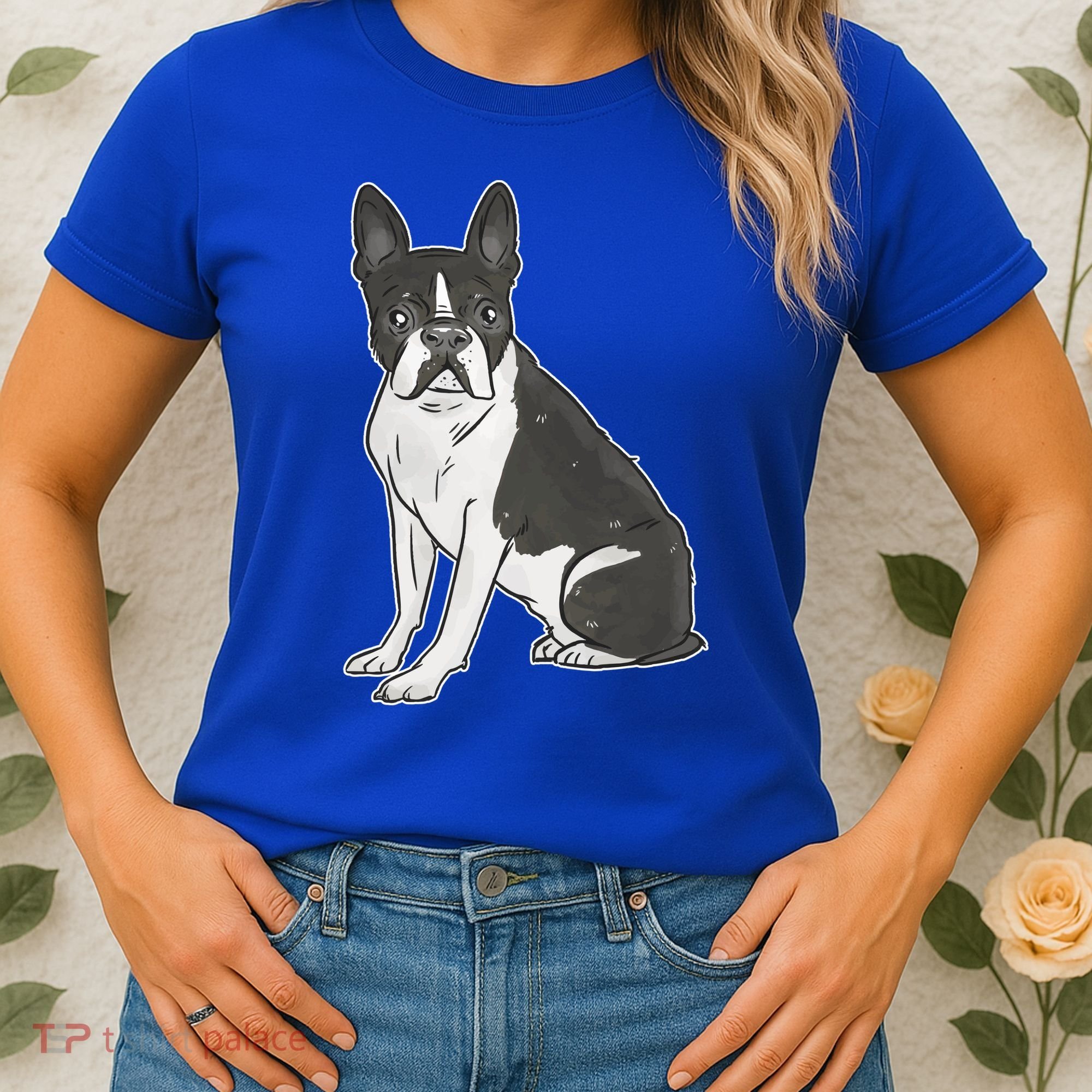 Boston Terrier Dog Women's T-Shirt