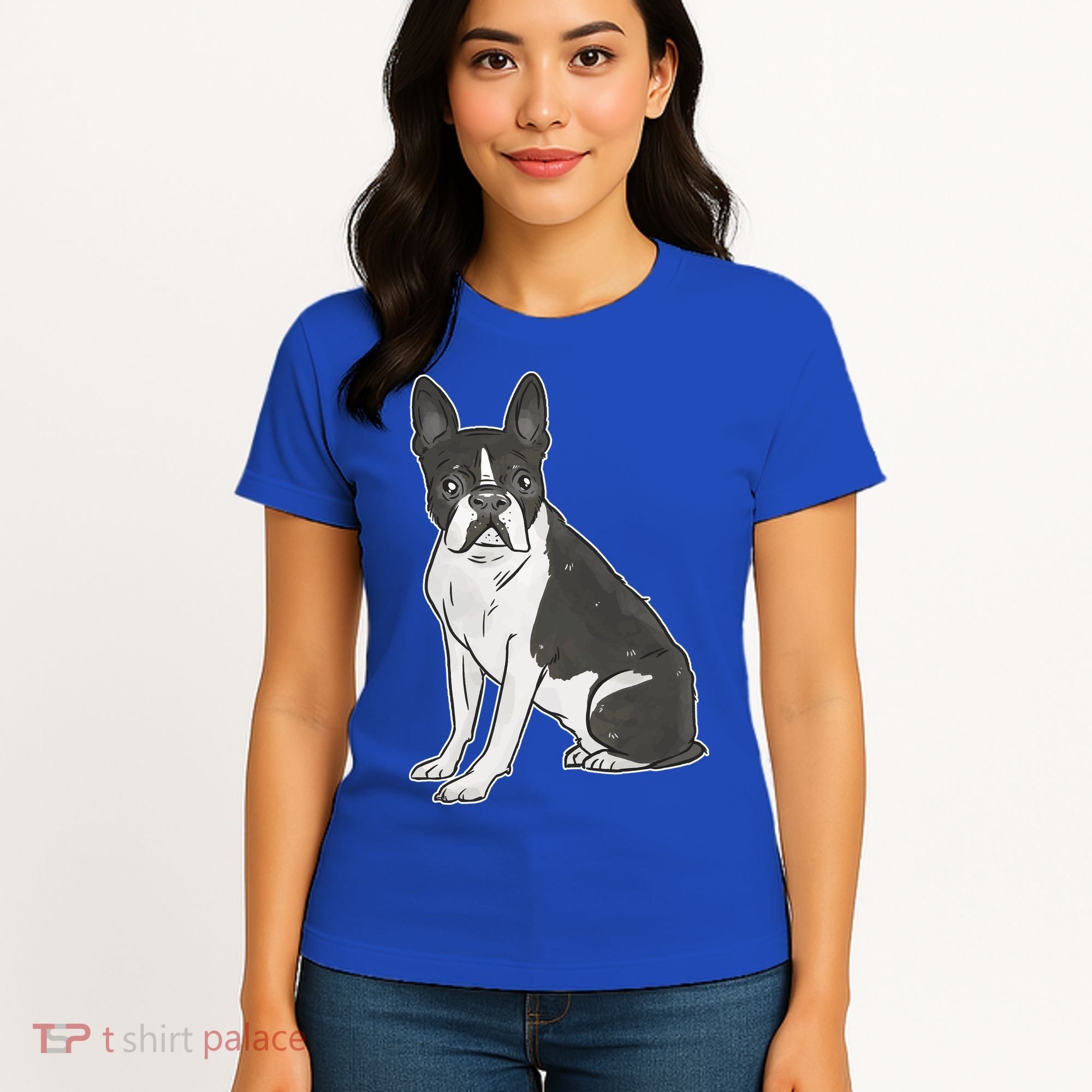 Boston Terrier Dog Women's T-Shirt