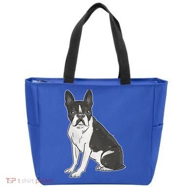 Boston Terrier Dog Tote Bag
