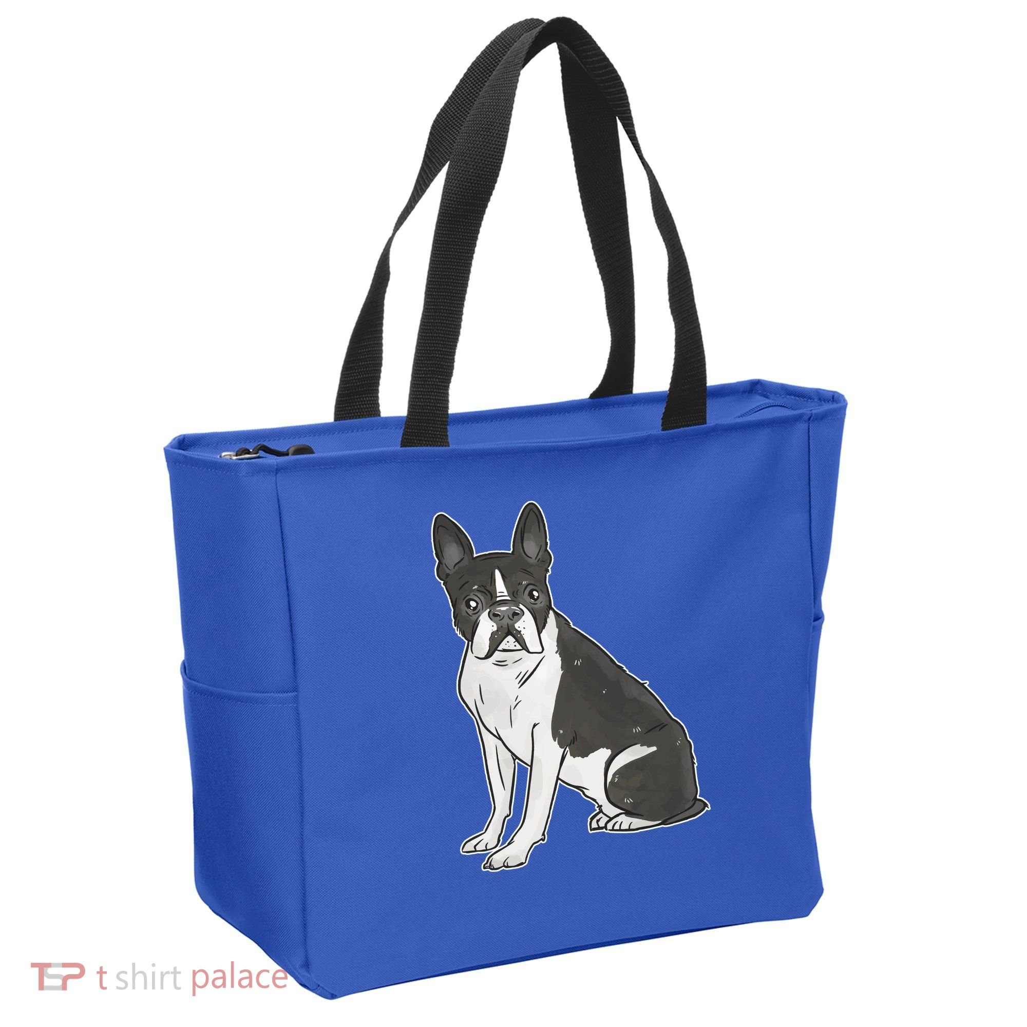 Boston Terrier Dog Tote Bag