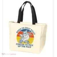 Born To Dilly Dally Forced To Pick Up The Pace Cute Tote Bag thumb 3