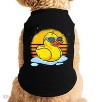 Bath Toy Duckie Cute Ducky Cool Sunglasses Retro Rubber Duck Doggie Tank thumb 0
