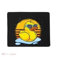 Bath Toy Duckie Cute Ducky Cool Sunglasses Retro Rubber Duck Mousepad thumb 0