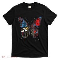 Butterfly Text Drawing Art Graphic Motif Anime T-Shirt thumb 0