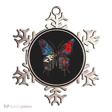Butterfly Text Drawing Art Graphic Motif Anime Ornament