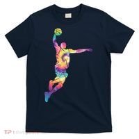 Basketball Tie Dye Vintage Retro Player T-Shirt thumb 0