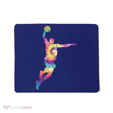Basketball Tie Dye Vintage Retro Player Mousepad