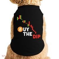 Buy The Dip Bitcoin Crypto Cryptocurrency Trader Investor Doggie Tank thumb 0