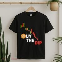 Buy The Dip Bitcoin Crypto Cryptocurrency Trader Investor T-Shirt thumb 2