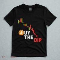 Buy The Dip Bitcoin Crypto Cryptocurrency Trader Investor T-Shirt thumb 5