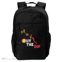 Buy The Dip Bitcoin Crypto Cryptocurrency Trader Investor Backpack thumb 0