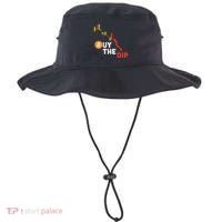 Buy The Dip Bitcoin Crypto Cryptocurrency Trader Investor Bucket Hat thumb 0