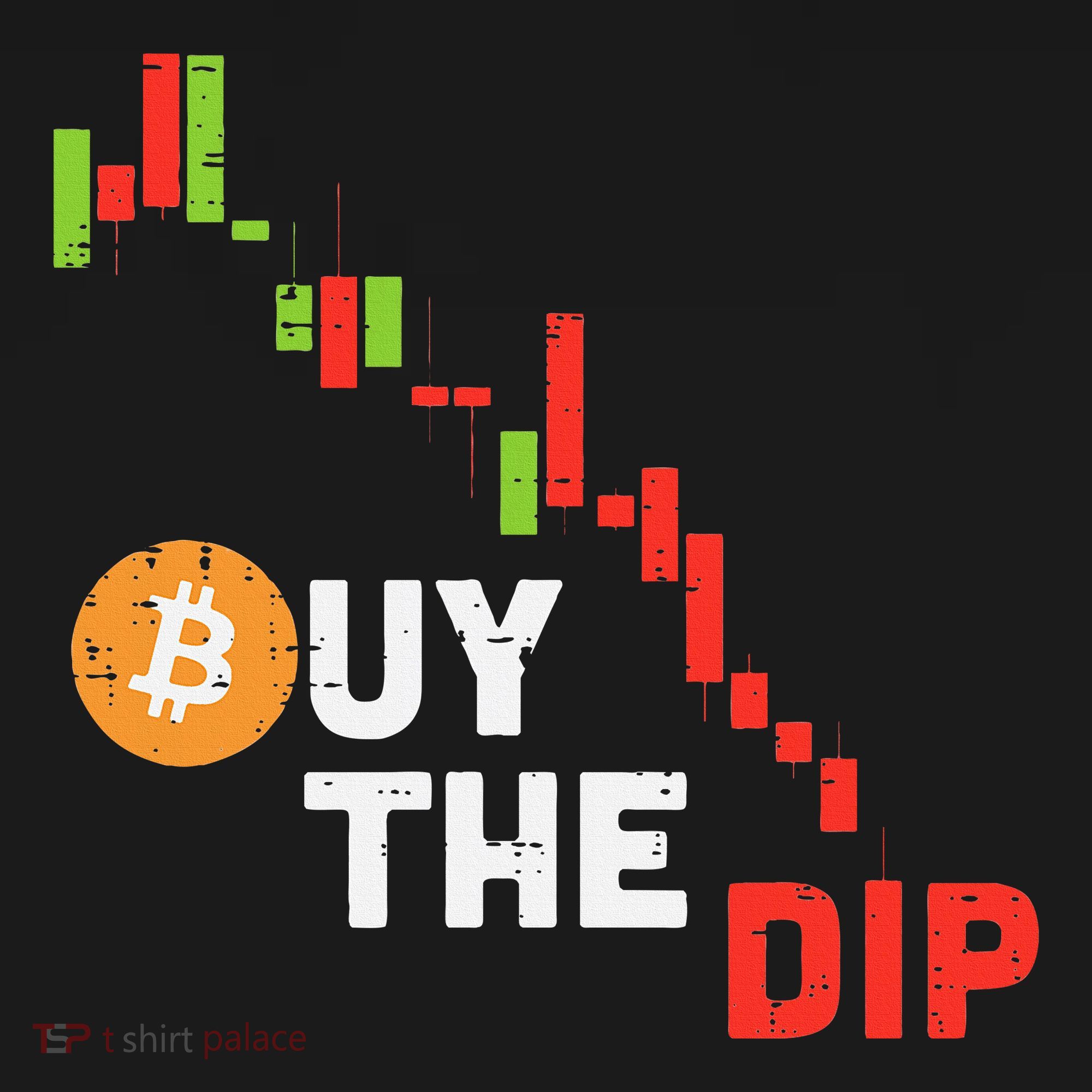 Buy The Dip Bitcoin Crypto Cryptocurrency Trader Investor Women's Hoodie