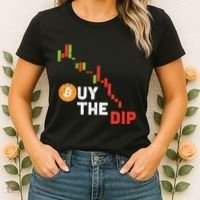 Buy The Dip Bitcoin Crypto Cryptocurrency Trader Investor Women's T-Shirt thumb 2
