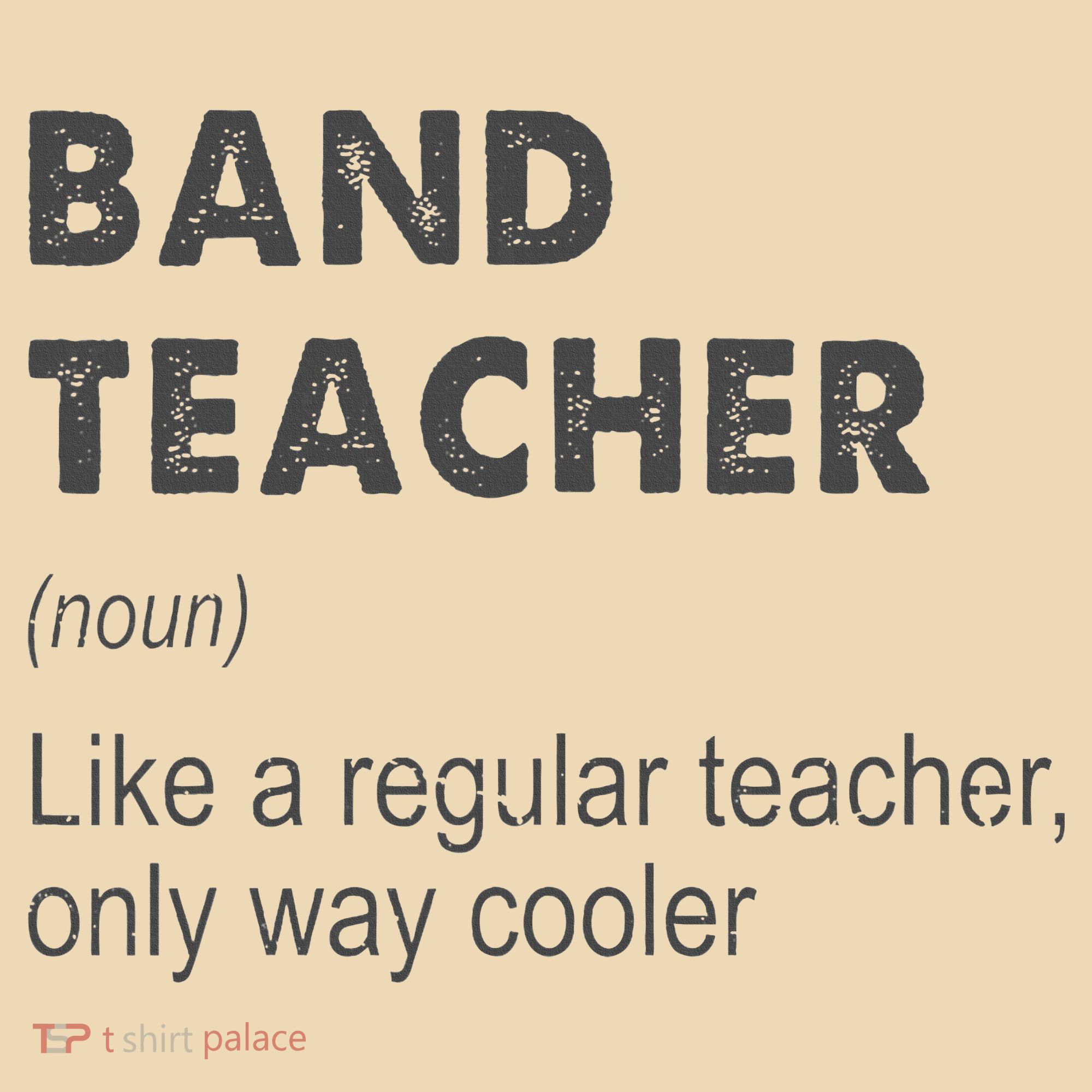 Band Teacher Definition Teaching School Tote Bag