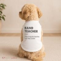 Band Teacher Definition Teaching School Doggie Tank thumb 2