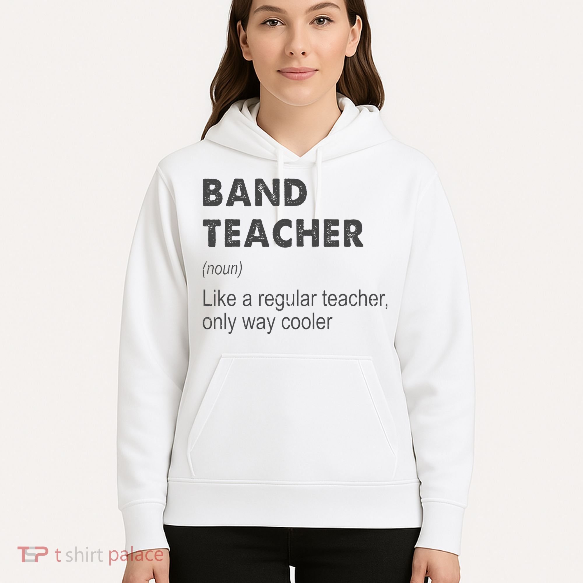 Band Teacher Definition Teaching School Hoodie