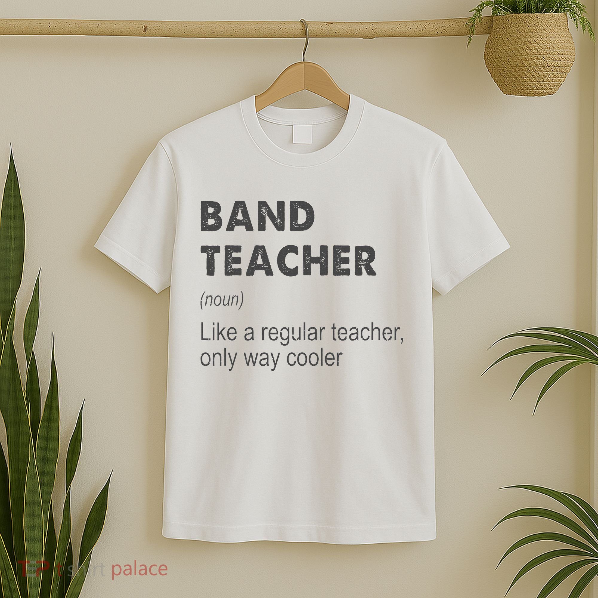 Band Teacher Definition Teaching School T-Shirt