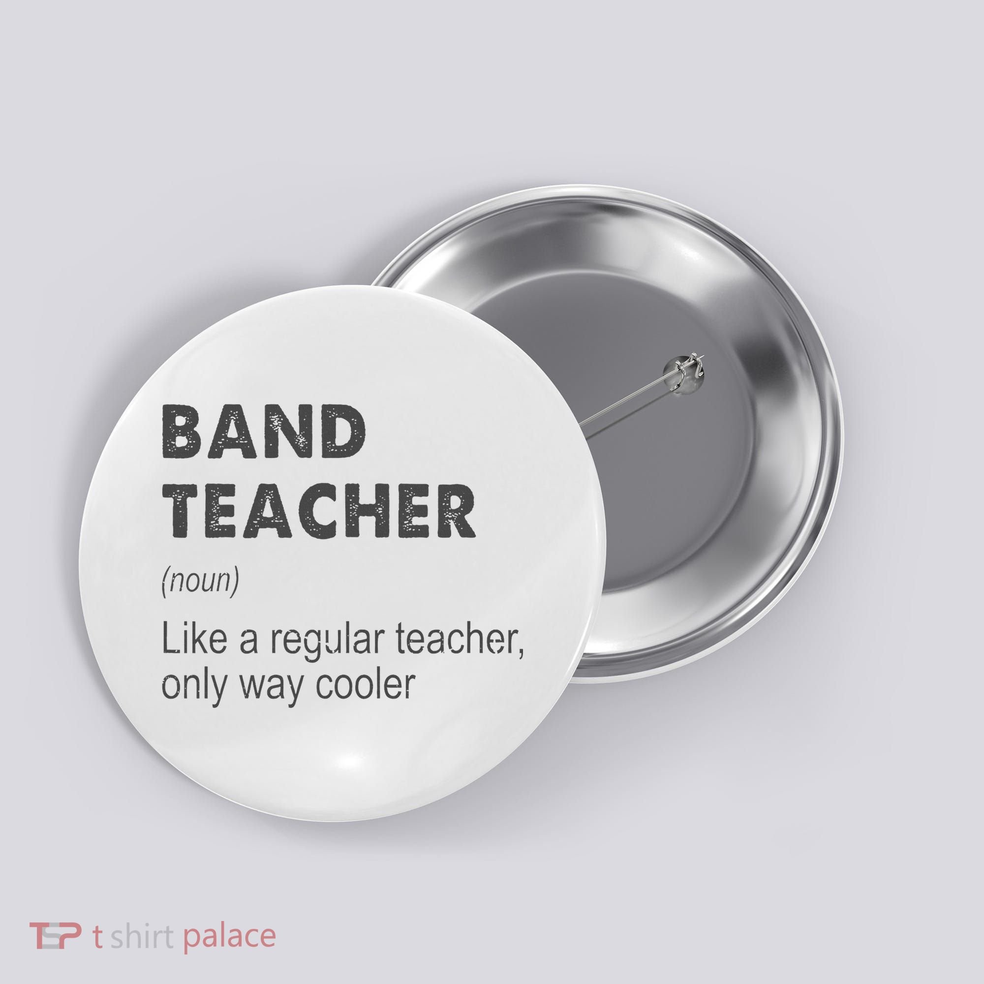 Band Teacher Definition Teaching School Button