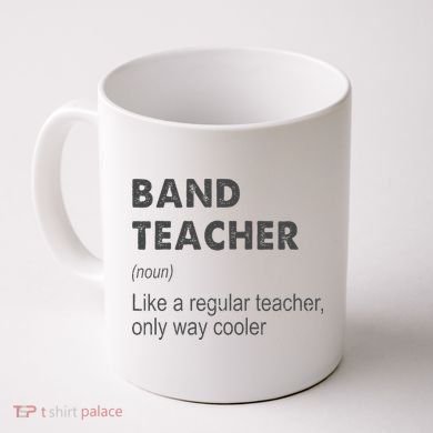 Band Teacher Definition Teaching School Coffee Mug