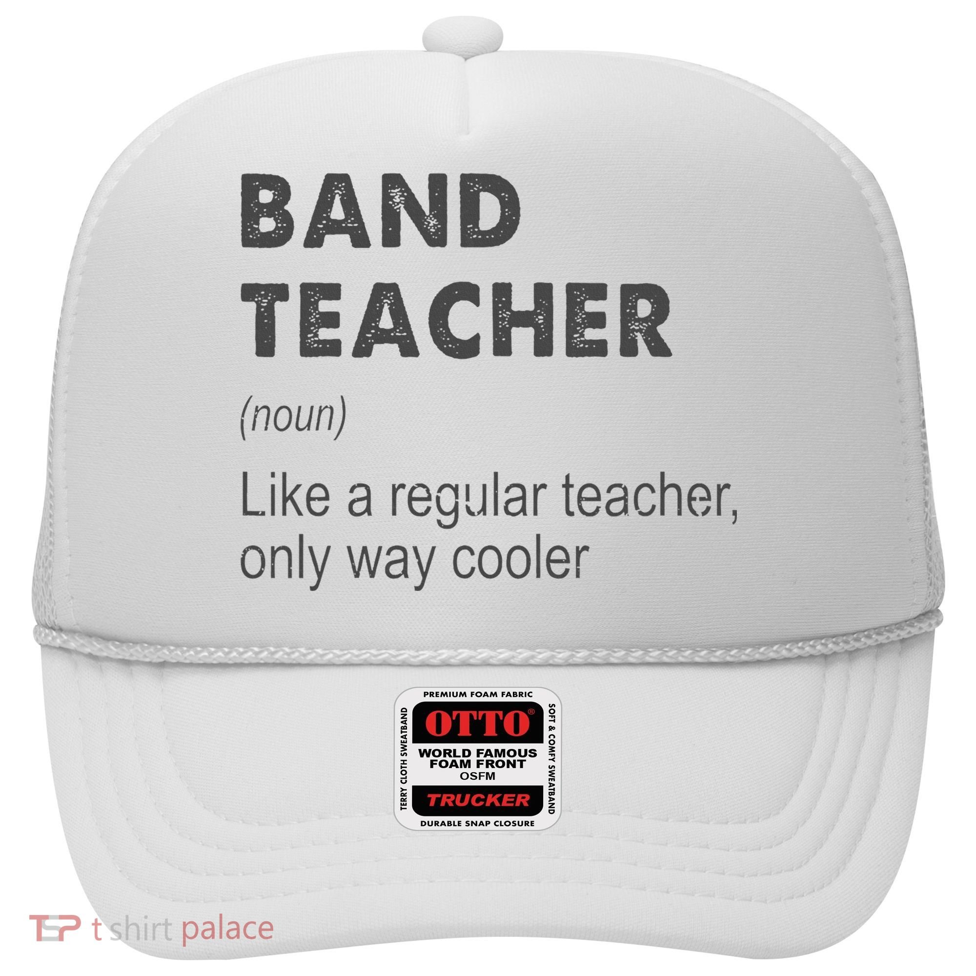 Band Teacher Definition Teaching School Hat