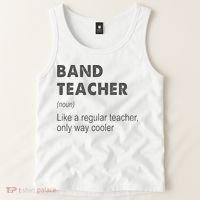Band Teacher Definition Teaching School Tank Top thumb 2