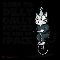 Born To Dilly Dally Forced To Pick Up The Pace Funny Cat Coffee Mug thumb 5