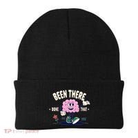 Been There Done That Retro Cartoon Brain Beanie thumb 0