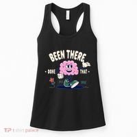 Been There Done That Retro Cartoon Brain Women's Tank Top thumb 0