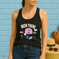 Been There Done That Retro Cartoon Brain Women's Tank Top thumb 2