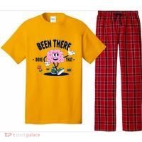 Been There Done That Retro Cartoon Brain Pajama Set thumb 0