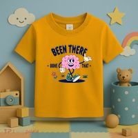 Been There Done That Retro Cartoon Brain Toddler T-Shirt thumb 3
