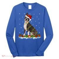Boston Terrier Dog Xmas Lighting Boston Terrier Christmas Cute Gift Long Sleeve Shirt thumb 0