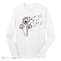 Boston Terrier Dandelion Flower Fly Dog Lovers Funny Long Sleeve Shirt thumb 0
