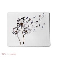 Boston Terrier Dandelion Flower Fly Dog Lovers Funny Mousepad thumb 0