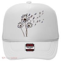 Boston Terrier Dandelion Flower Fly Dog Lovers Funny Hat thumb 0