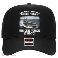 Been There Done That USS Carl Vinson CVN70 Veterans Day Father Day Gift Hat thumb 0