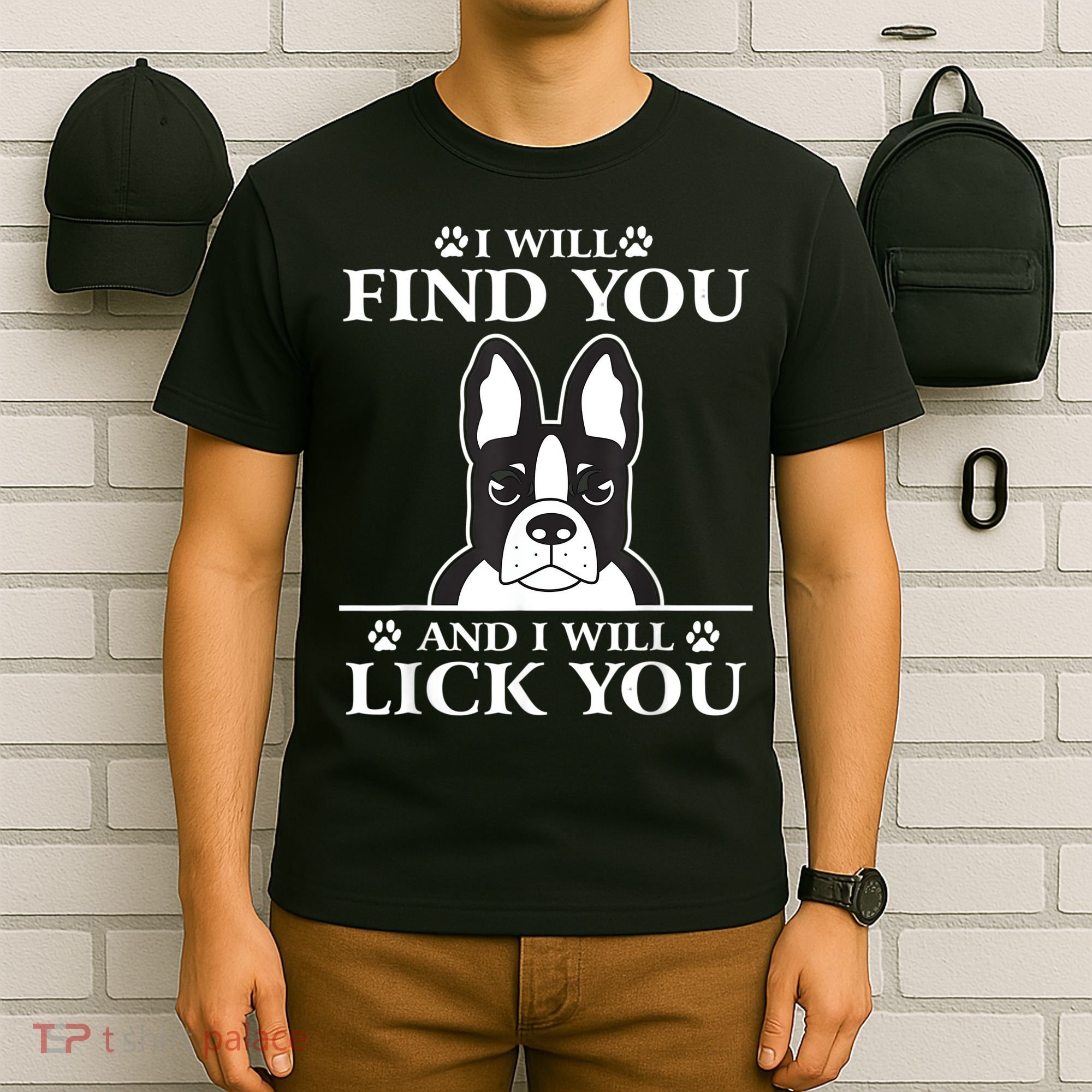 Boston Terrier Dog Lover T-Shirt