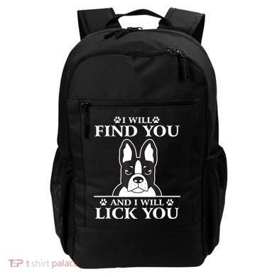 Boston Terrier Dog Lover Backpack