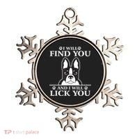 Boston Terrier Dog Lover Ornament thumb 0