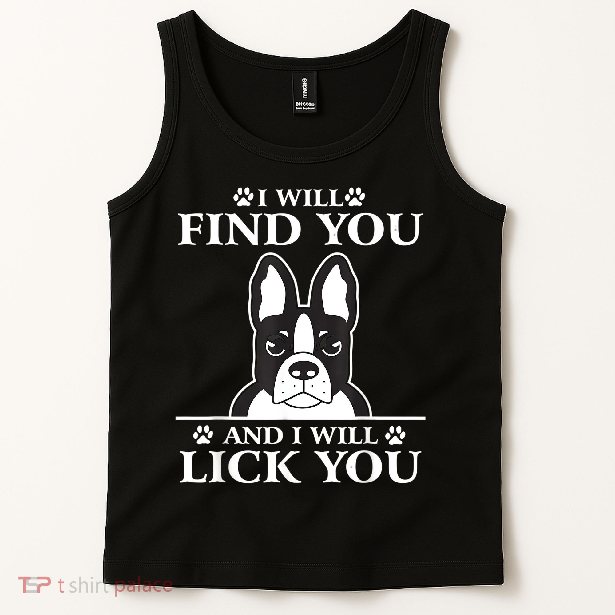 Boston Terrier Dog Lover Tank Top