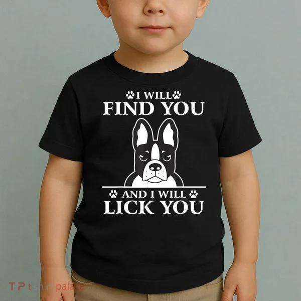 Boston Terrier Dog Lover Toddler T-Shirt