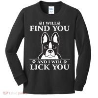 Boston Terrier Dog Lover Kids Long Sleeve Shirt thumb 0
