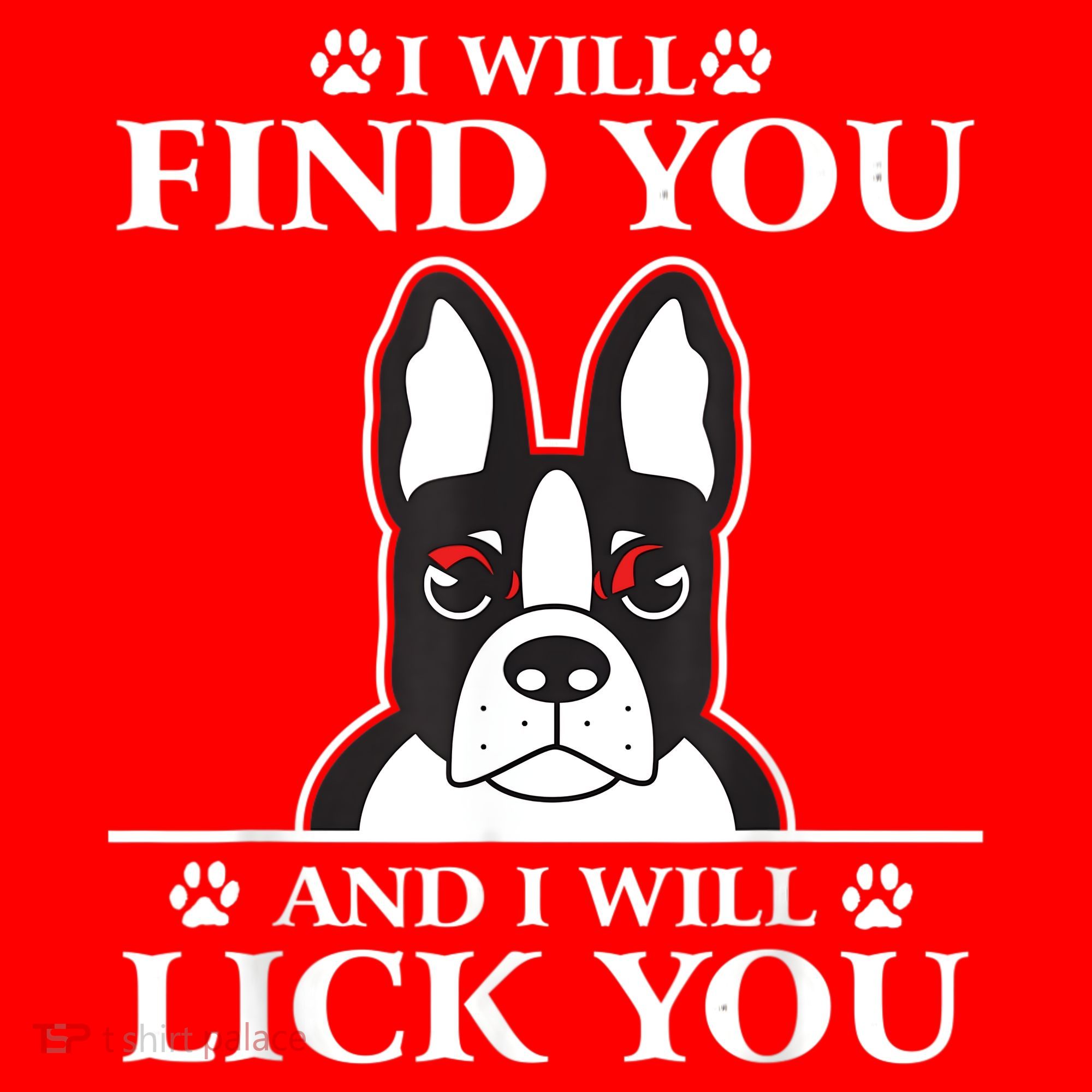 Boston Terrier Dog Lover Santa Hat