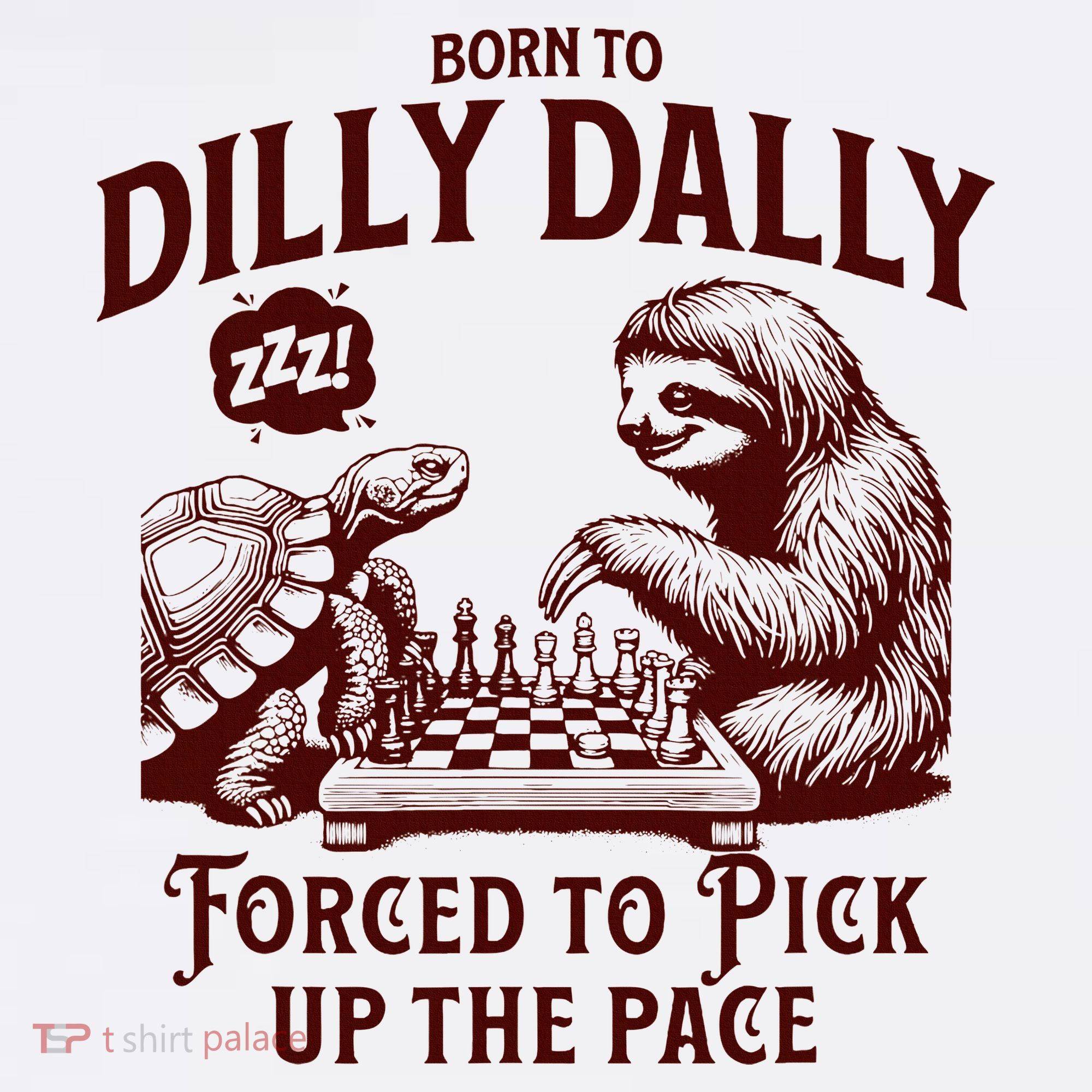 Born To Dilly Dally Forced To Pick Up The Pace Sloth Snail Hat