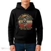 Born To Dilly Dally Forced To Pick Up The Pace Born To Dilly Kids Hoodie thumb 4